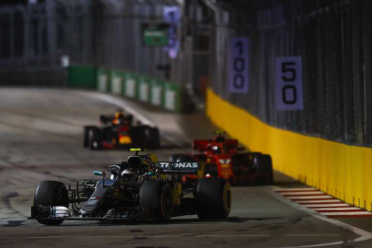 Kimi Räikkönen kam nicht an Valtteri Bottas vorbei