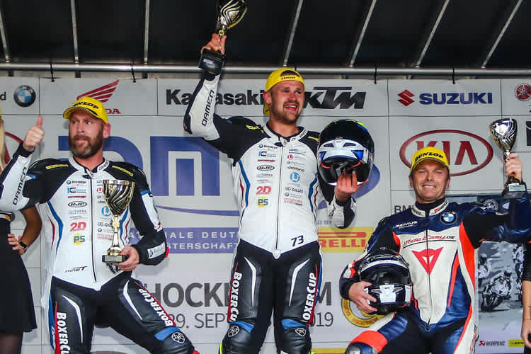 Nate Kern, Christoph Höfer, Jürgen Fuchs (v.li.)