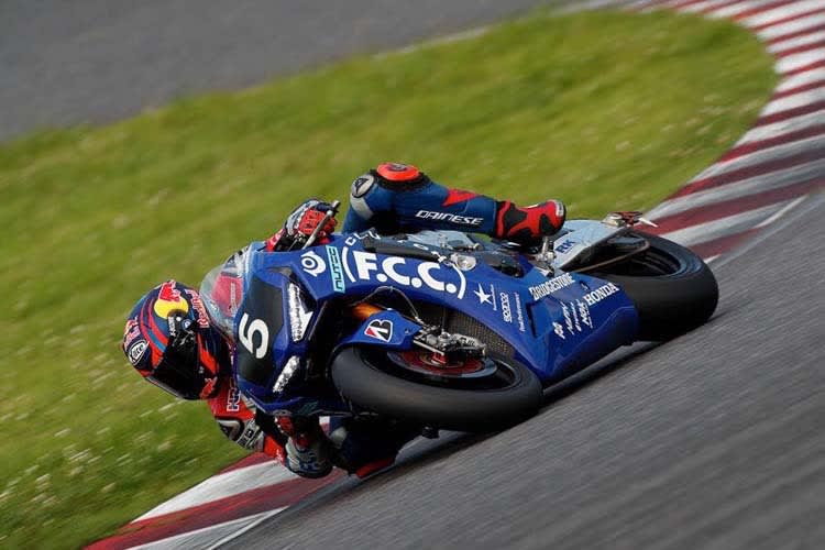 Steigerte sich am 2. Tag um 1,3 Sekunden: Stefan Bradl