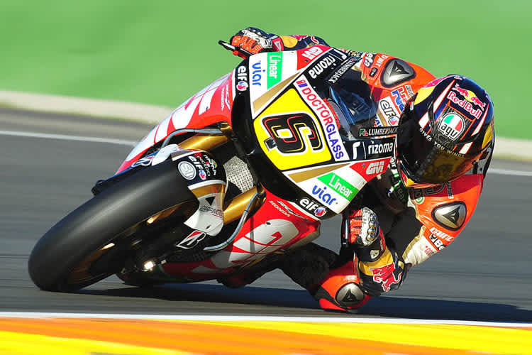 Stefan Bradl beim November-Test in Valencia