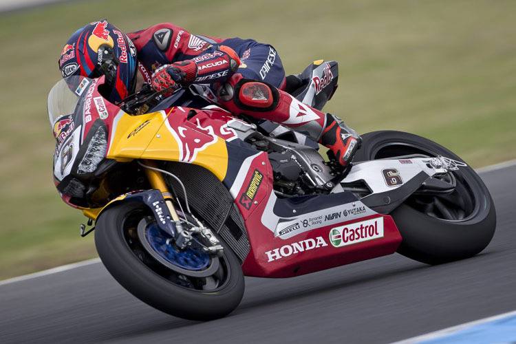 Stefan Bradl: Wegen der Wheelie-Probleme rückte er ganz weit nach vorne