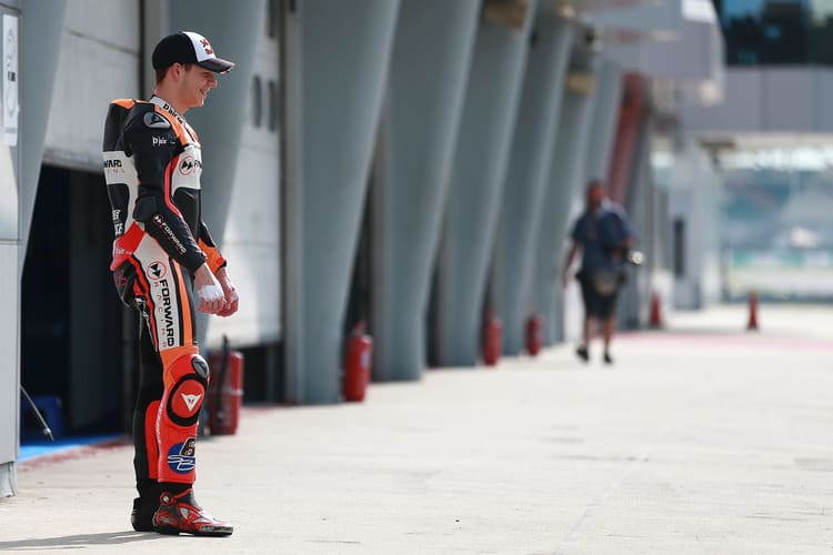 Stefan Bradl in der Hitze von Malaysia: Bis zu 35 Grad im Schatten