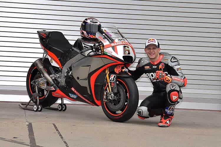 Neues Team, neues Bikes, neues Design für Stefan Bradl