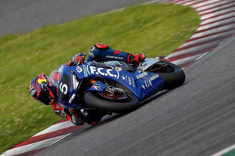 Stefan Bradl beim Suzuka-Test im Juli 2017