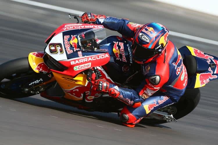 Stefan Bradl auf der Red Bull Honda
