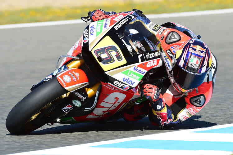 Stefan Bradl auf der LCR-Honda in Jerez