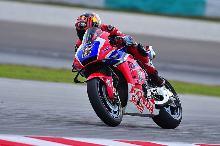 Stefan Bradl beim Test in Malaysia