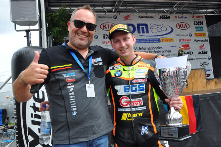 Jan Bühn (re.) und Robert Eby haben Grund zum Feiern