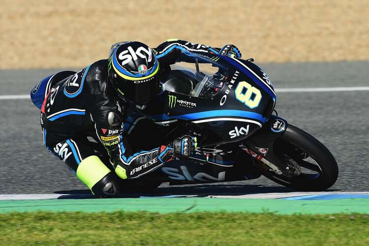 Nicolò Bulega war in Jerez der stärkste KTM-Pilot