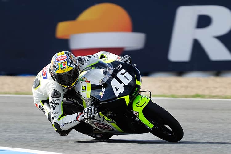 VR46-Pilot Nicolò Bulega siegte im zweiten Moto3-Lauf von Jerez