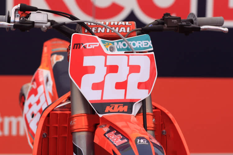 Antonio Cairoli startet in Teutschenthal mit dem 'redplate' des WM-Führenden