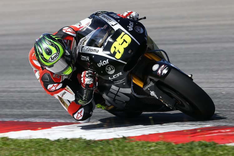 Cal Crutchlow (35) kommt über das Mittelfeld nicht hinaus