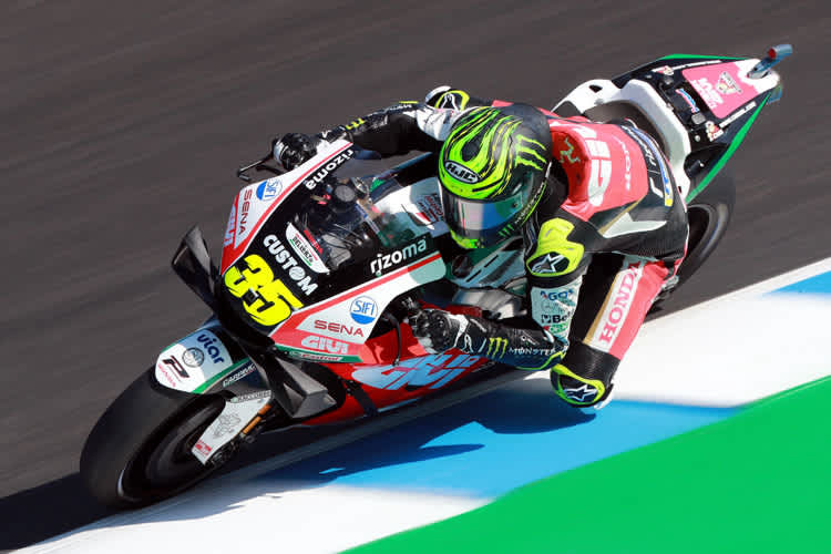 Cal Crutchlow war bestens gelaunt