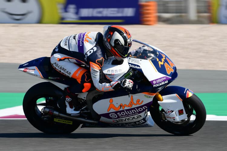 Aron Canet war im FP3 von Losail der Schnellste