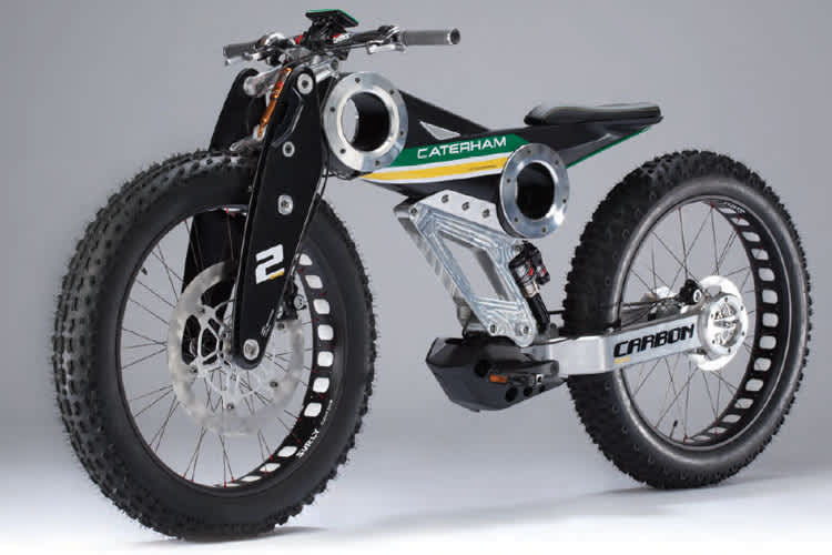 Elektrisch unterwegs: Carbon E-Bike von Caterham Bikes