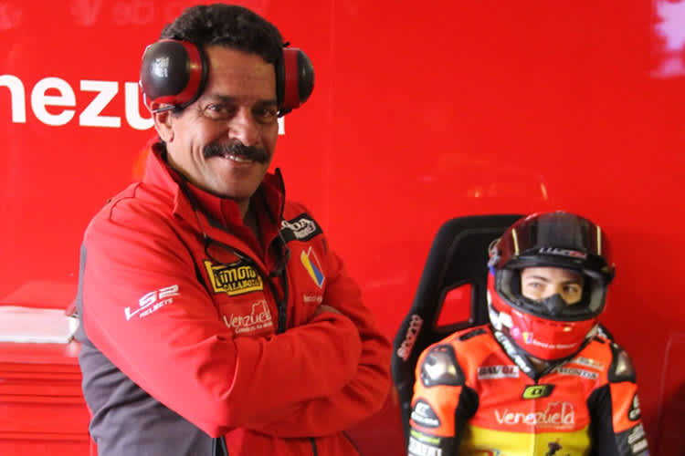 Der Weltmeister und sein Schützling: Carlos Lavado und Gabriel Ramos