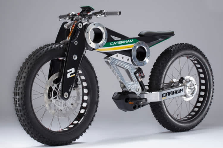 Das Carbon E-Bike sollte die skurrile Palette im September abrunden