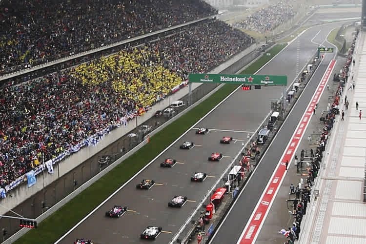 Trotz ungewöhnlicher Startposition: Sebastian Vettel kam ohne Verwarnung davon