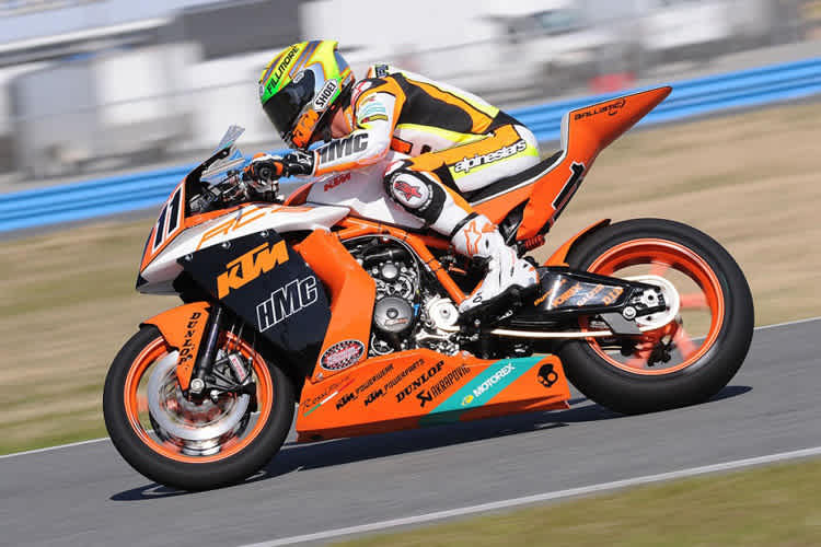 Chris Fillmore beendete die AMA Superbike 2013 auf Rang 7