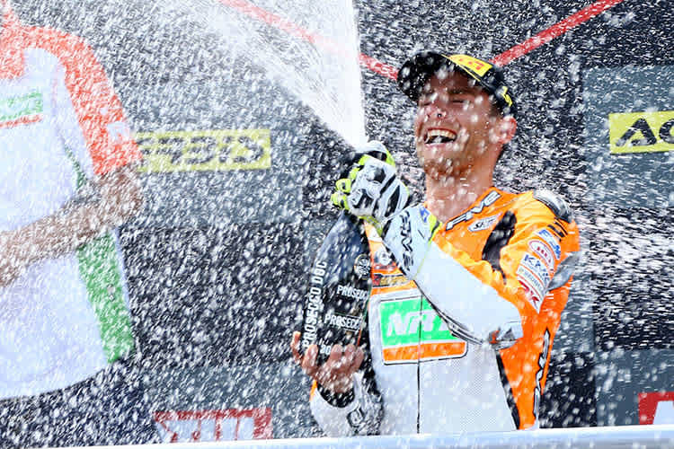 Großer Jubel bei Jules Cluzel