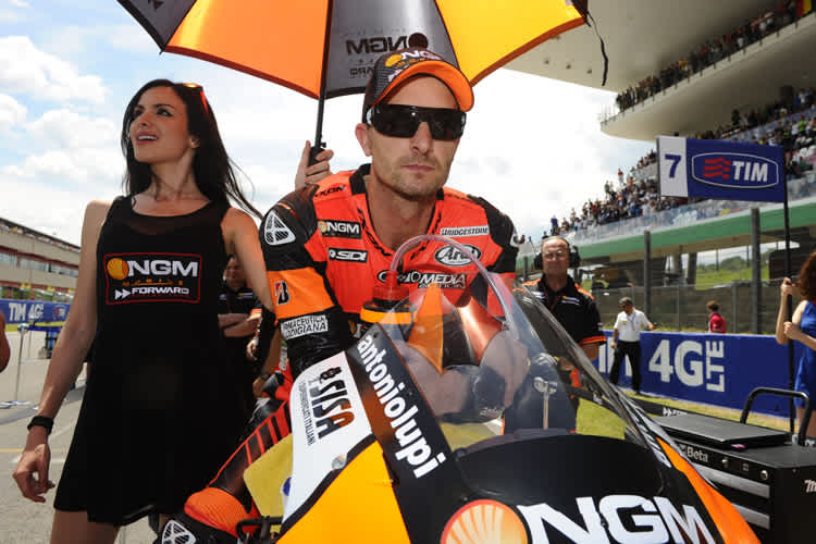 Colin Edwards hat nicht mehr viel zu lachen