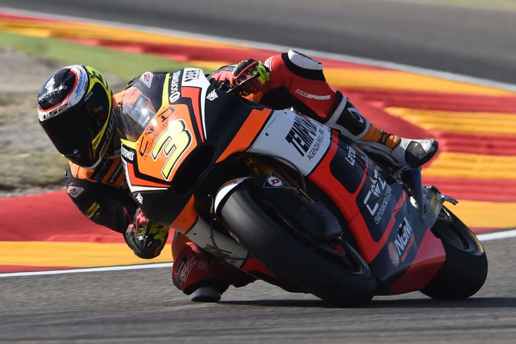 Simone Corsi auf der Forward-Kalex in Aragón