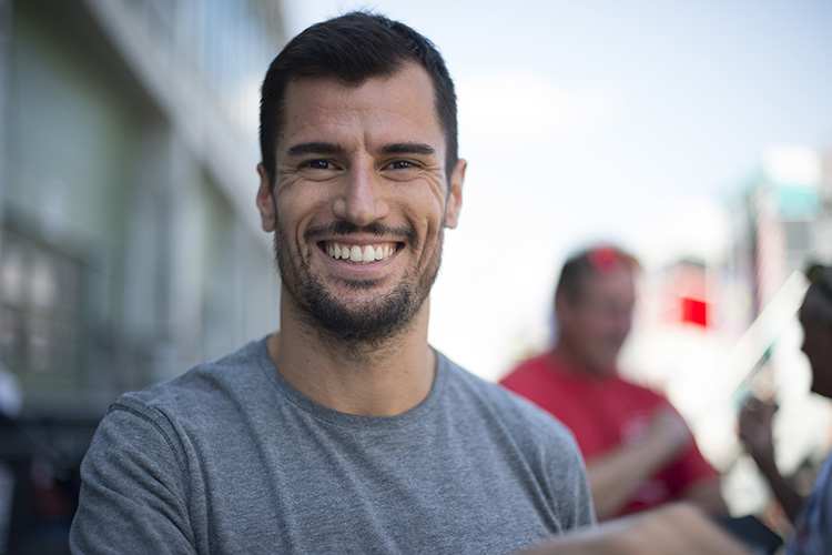 Moto2-Pilot Simone Corsi