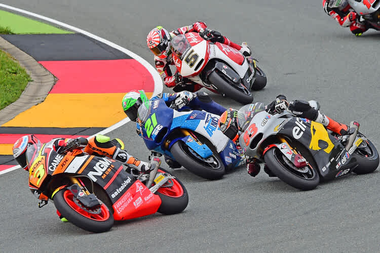 Simone Corsi auf den Sachsenring: Platz 3