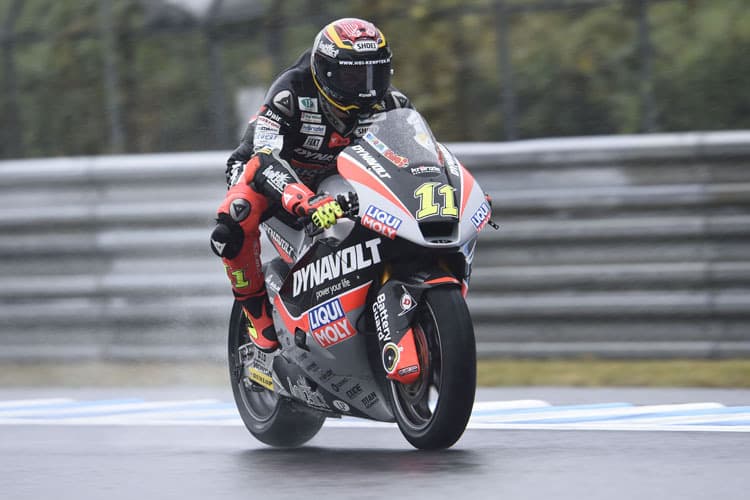 Im Regen stark: Sandro Cortese in Motegi