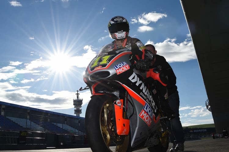 Sandro Cortese in der Sonne von Jerez