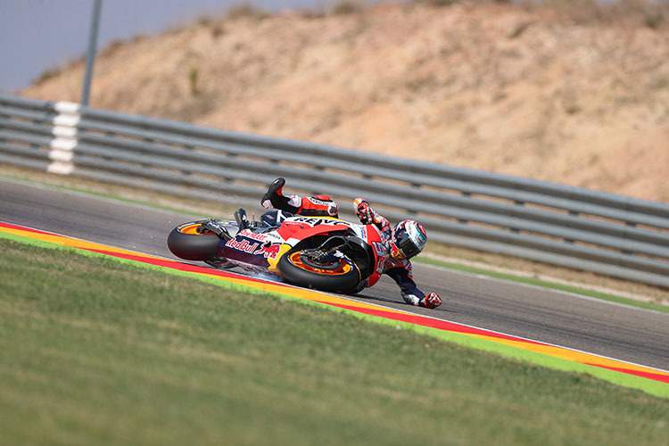 Marc Márquez stürzte im Q2