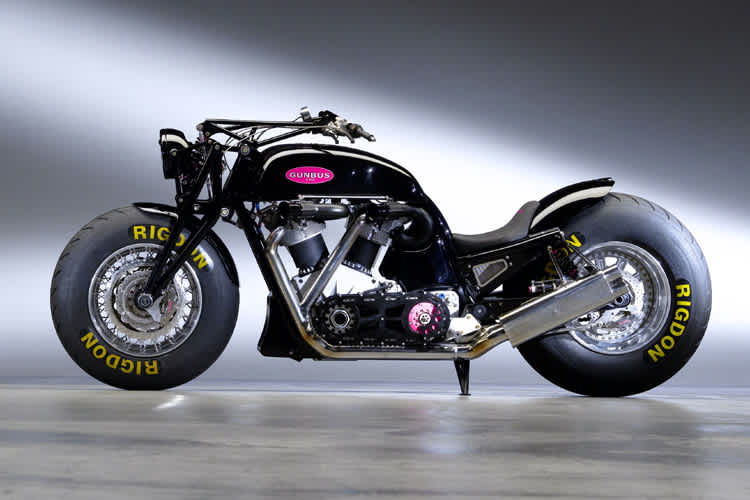 Die Gunbus 410, das größte Serienmotorrad der Welt