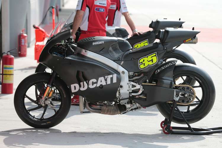 Die Ducati von Cal Crutchlow
