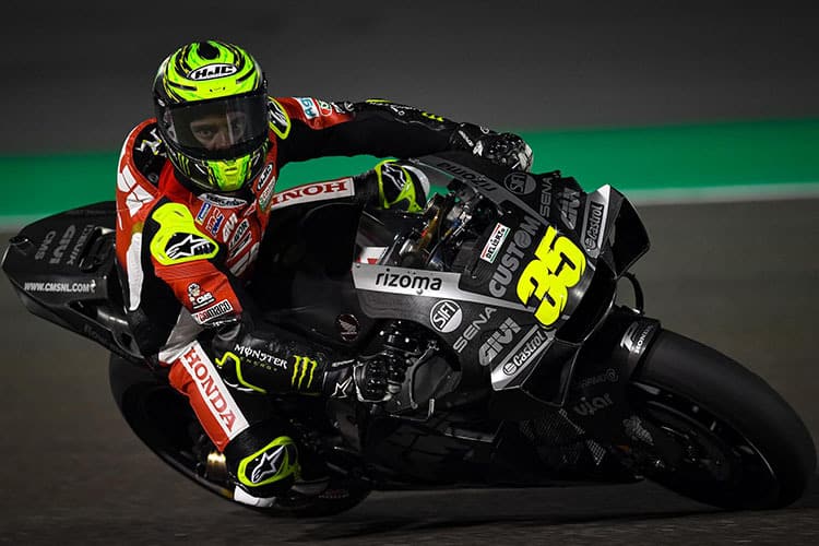 Cal Crutchlow bei Flutlicht in Katar