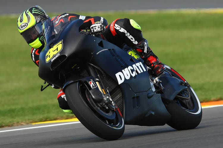 Cal Crutchlow erstmals auf der Ducati