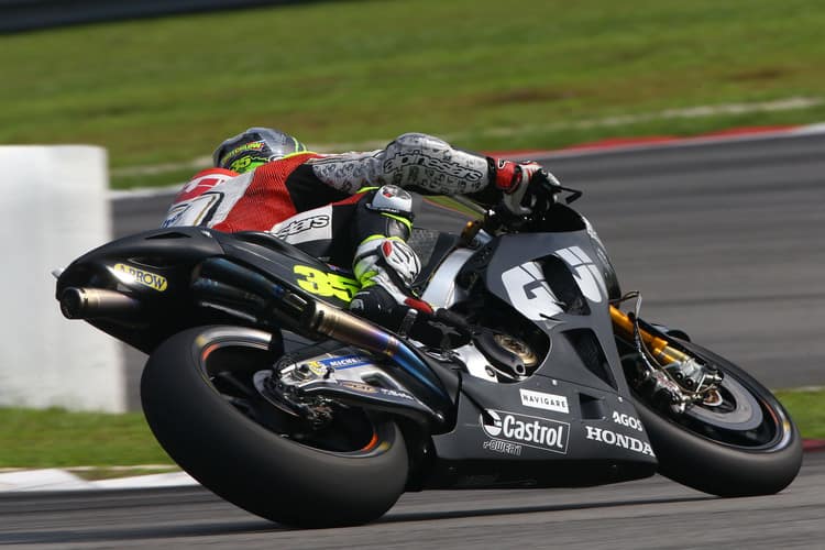 Cal Crutchlow beim Sepang-Test 2017