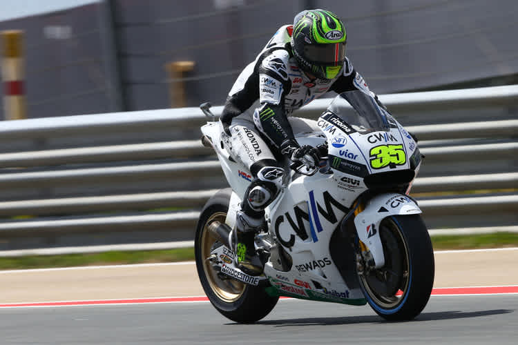 Cal Crutchlow warb auf dem Sachsenring noch gross für CWM