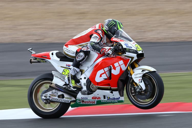 Cal Crutchlow auf der LCR-Honda in Silverstone: Er freut sich auf die Intermediate von Michelin