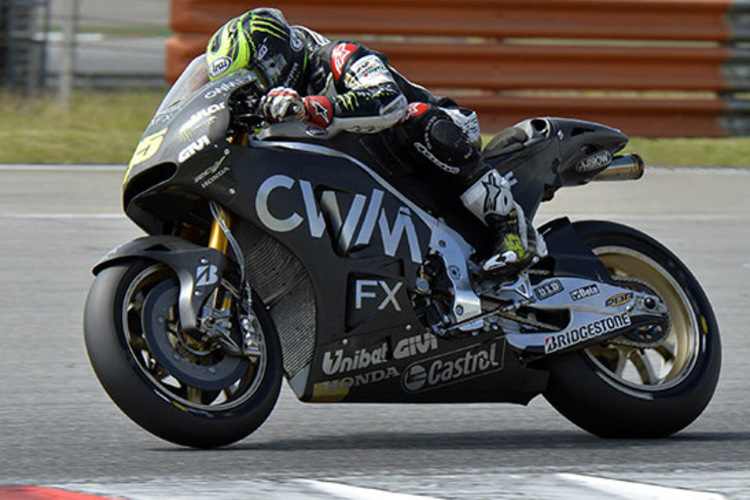 Cal Crutchlow auf der WCM-Honda