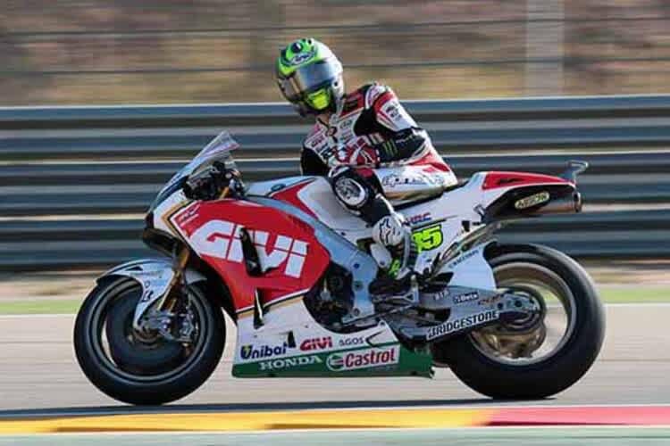 Cal Crutchlow auf der LCR-Honda in Aragón
