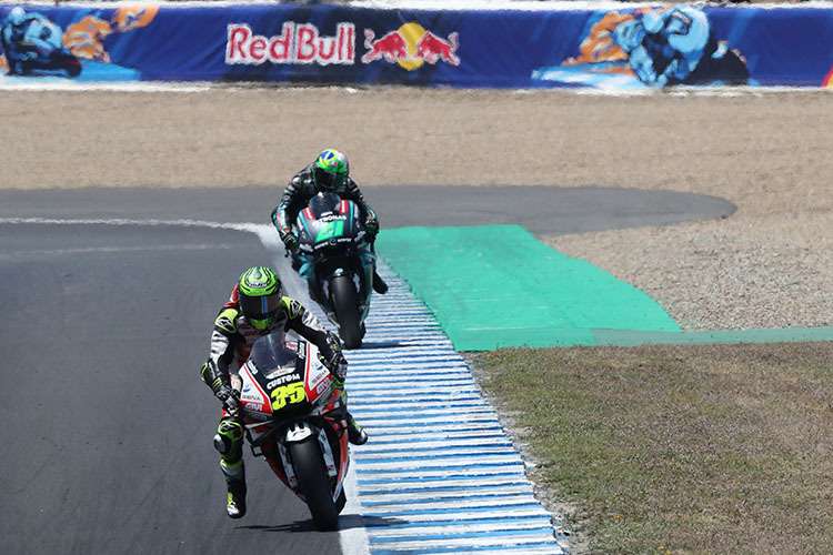 Cal Crutchlow wehrte sich vergeblich gegen Morbidelli (21)