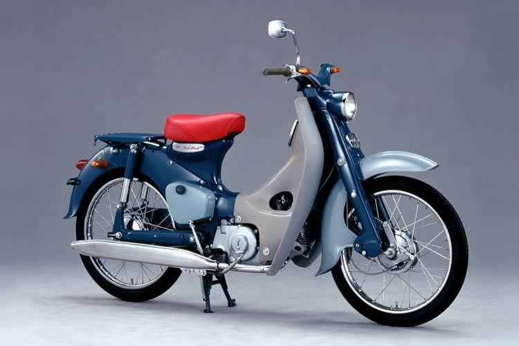 Prestige- und Nutzfahrzeug: Honda Super Cub C 100 von 1958