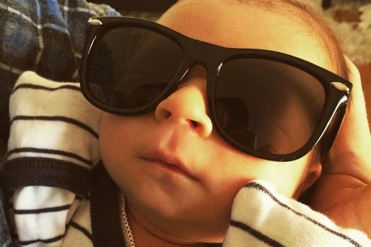 Cudlin junior ist schon genauso lässig wie sein Vater