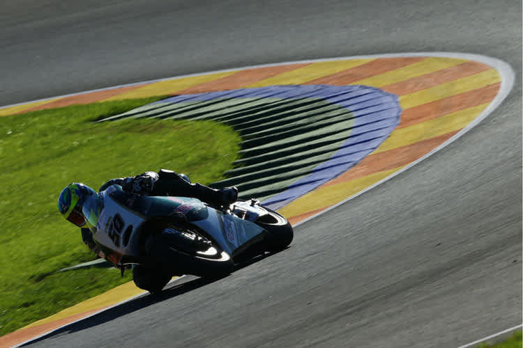 Mit der PBM-Aprilia fuhr Cudlin in der MotoGP