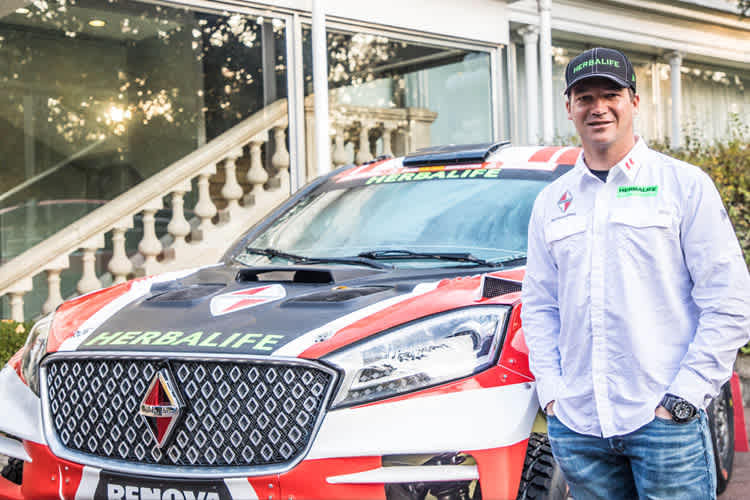 Borgward-Werksfahrer Nicolas Fuchs