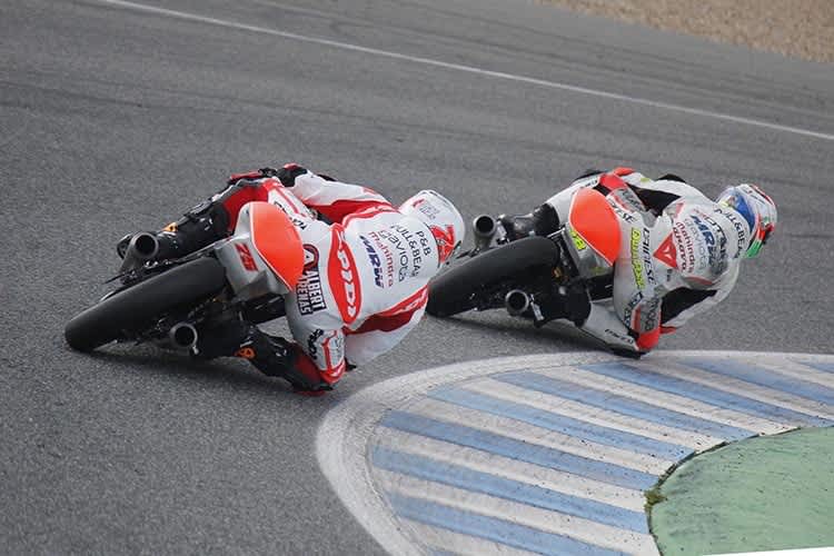 Die Mahindra-Piloten Dalla Porta und Arenas in Jerez