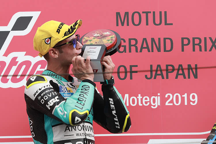 Sieger und WM-Leader Lorenzo Dalla Porta