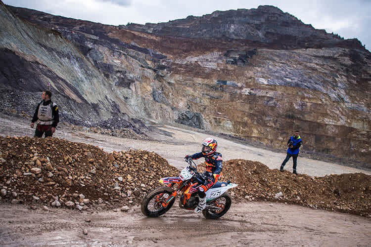 Dani Pedrosa: Starker Auftritt beim Erzberg-Rodeo