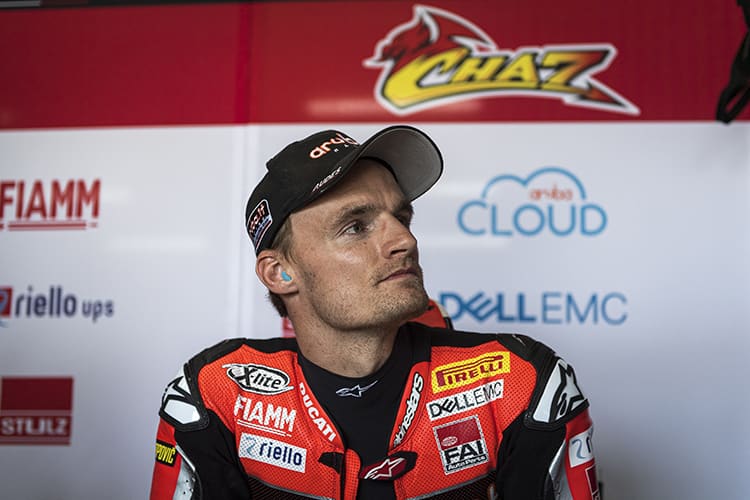 Chaz Davies ist hart im Nehmen