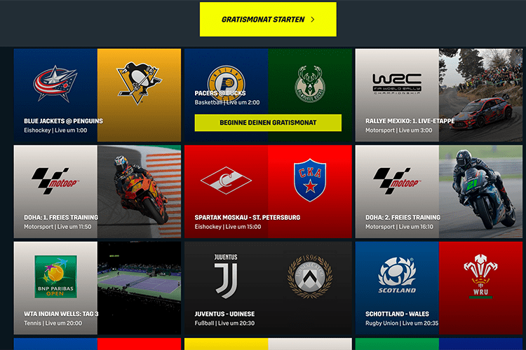 DAZN in Deutschland: MotoGP neu im Programm